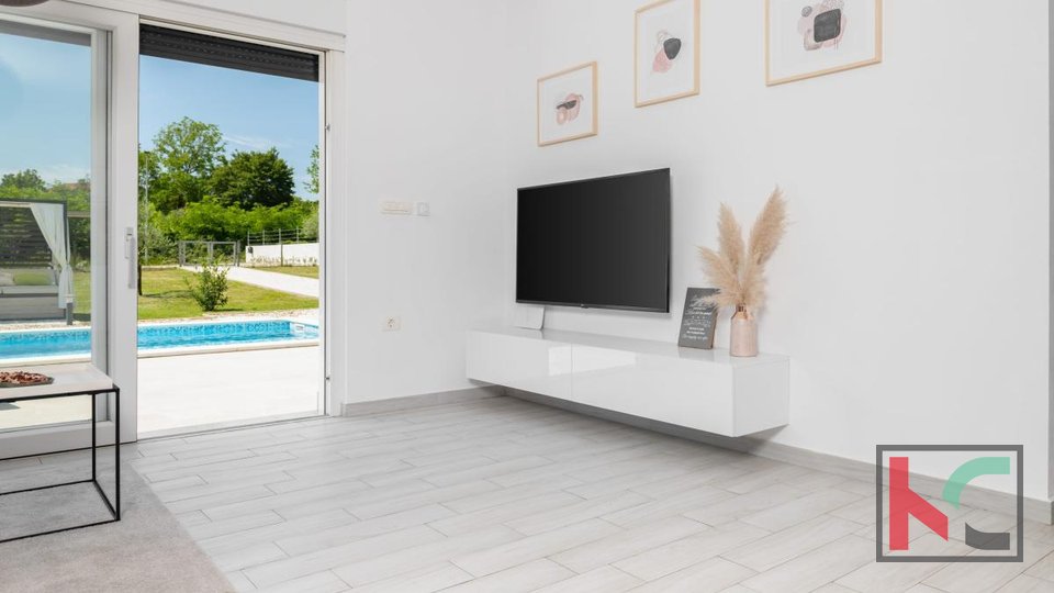 Istria, Labin, modern one-story house with wellness, #sale
