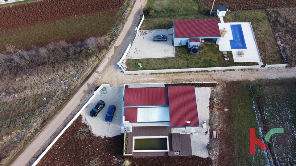 Istria, Gimino, moderna casa ad un piano con piscina, #vendita