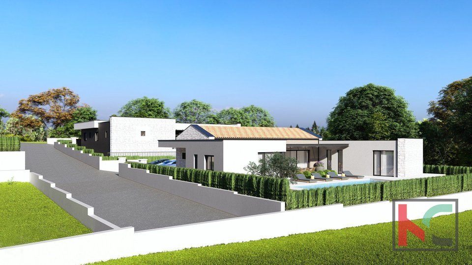 Gimino, casa con tre camere da letto e una piscina di 173m2 #vendita