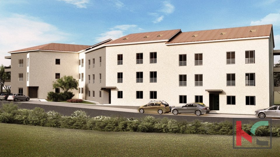 Pola, Valbandon, moderno appartamento con 2 camere da letto in un edificio di nuova costruzione, #vendita al piano terra