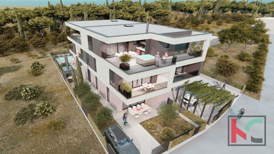 Istria, Pula, apartment with 3 bedrooms + bathroom, two garage spaces, #sale