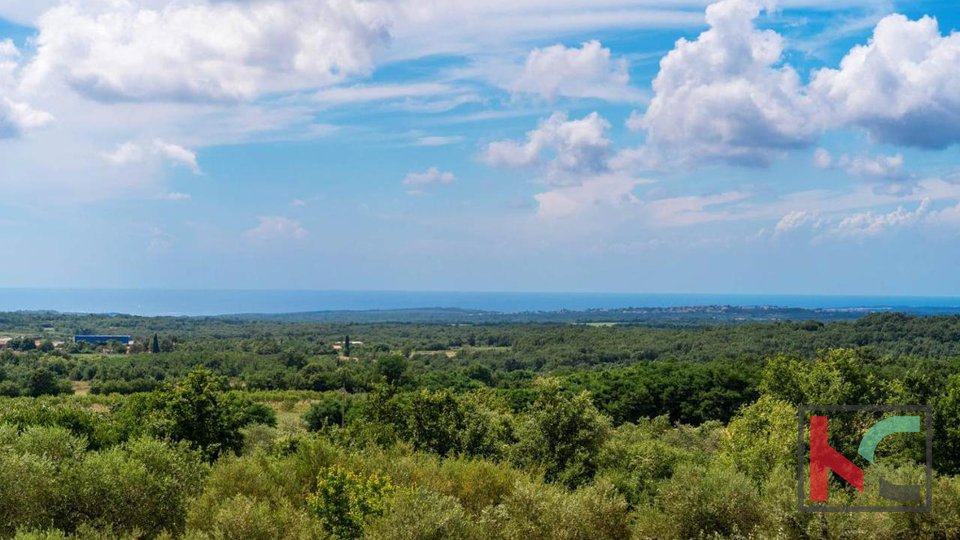 Истрия, район Пореча, вилла 166 м2 с панорамным видом на море, #продажа