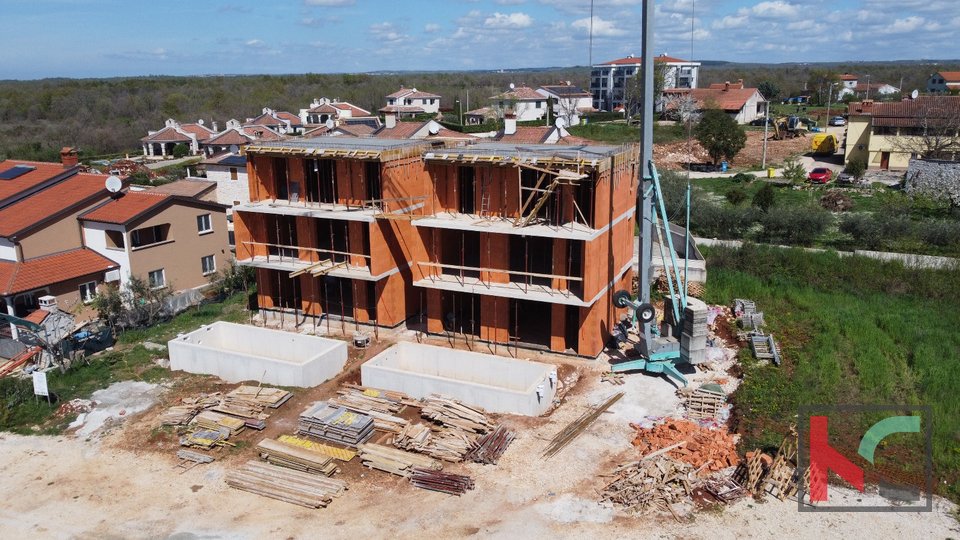 Istria, Poreč area, villa under construction with sea view, #sale