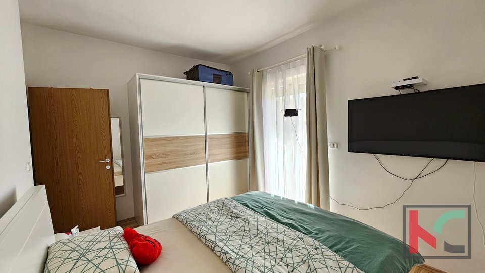 Istra, Fažana, Valbandon, moderno namješten stan 88,23 m2 sa tri spavaće sobe i dvije kupaonice, #prodaja