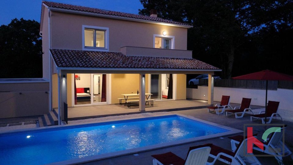 Istria, Sanvincenti, casa vacanza con piscina e giardino, posizione tranquilla, #vendita