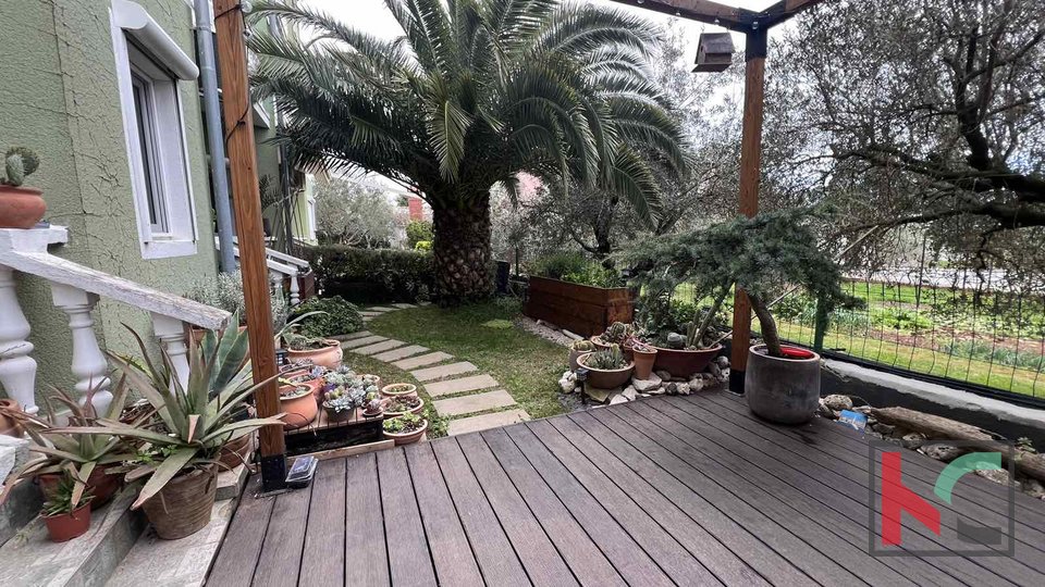 Istria, Fažana, one-room apartment with a wonderful garden #sale