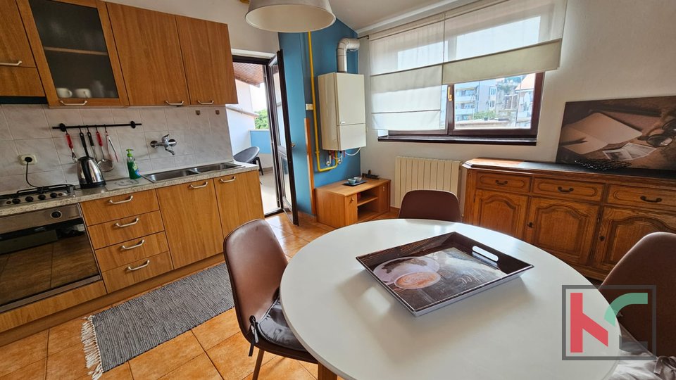 Istria, Pola, Veruda, appartamento arredato e subito abitabile con terrazza, 60,85m2, #vendita