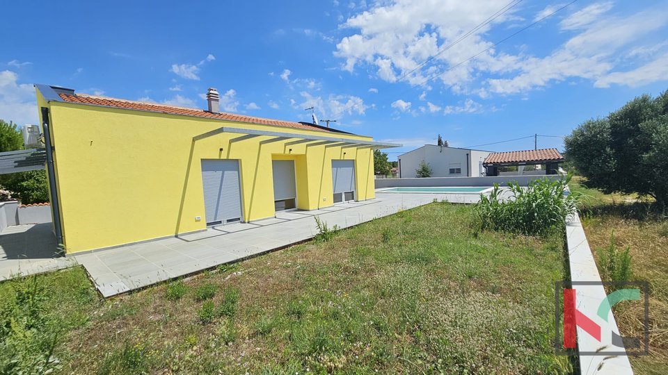 Istria, Vodnjan, ground floor 103 m2 with pool and garden, sea view, #sale