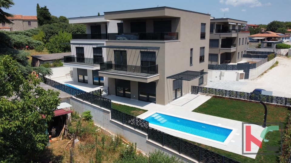 Istria, Tar, luxury apartment 152.13m2 with private pool #sale