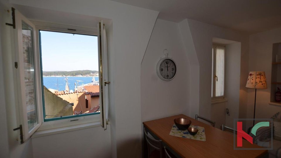 Istria, Rovigno appartamento in centro con vista mare, 1 camera da letto + bagno #vendita