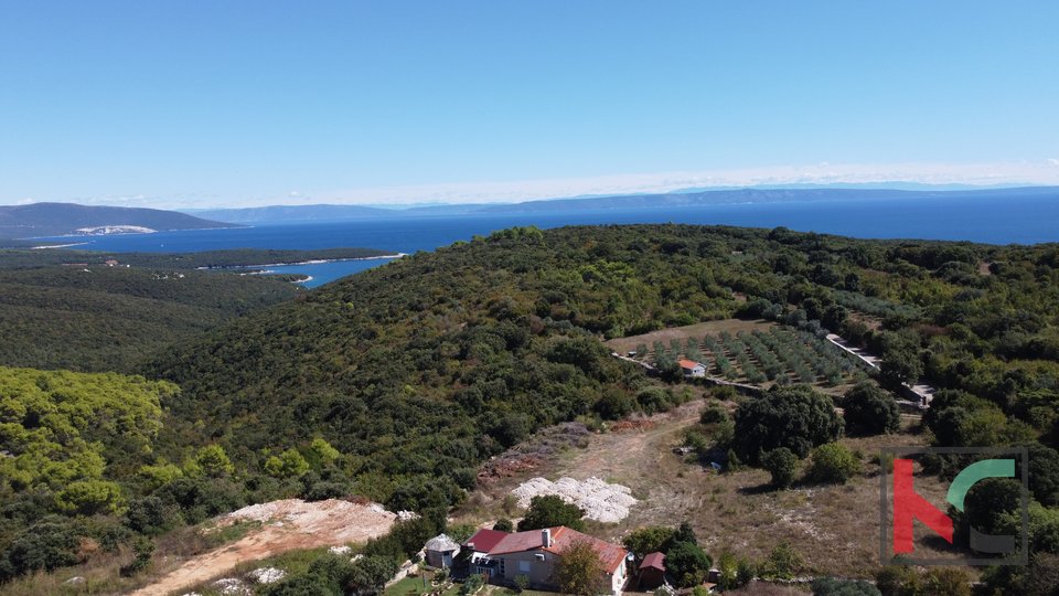 Istria, Kavran, building plot 749m2 with sea view, #sale