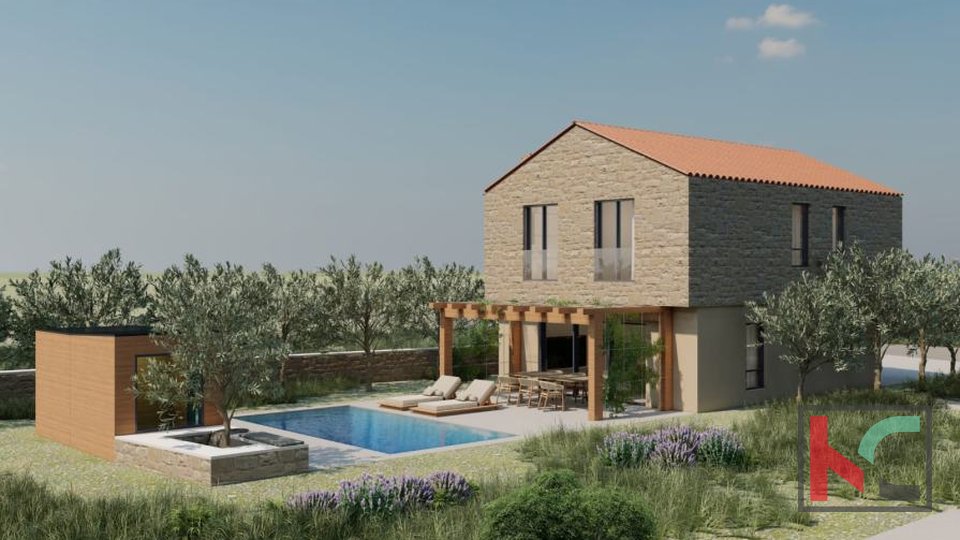 Istria, Sanvincenti, terreno edificabile 547m2 con permesso di costruzione valido, #vendita