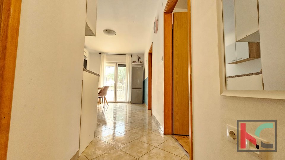 Istria, Ližnjan, apartment on the high ground floor with a view of the sea 43.41m2 #sale